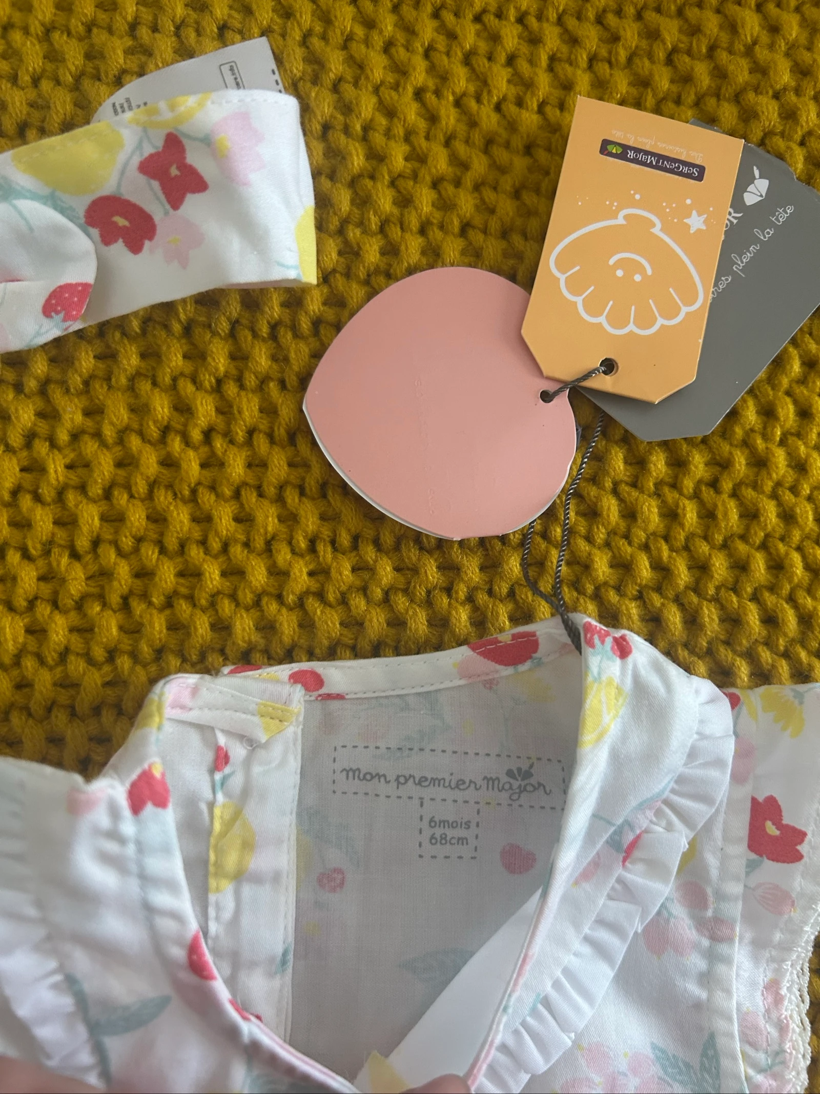 Adorable conjunto de 6 meses para niña pequeña - Nuevo – photo 4
